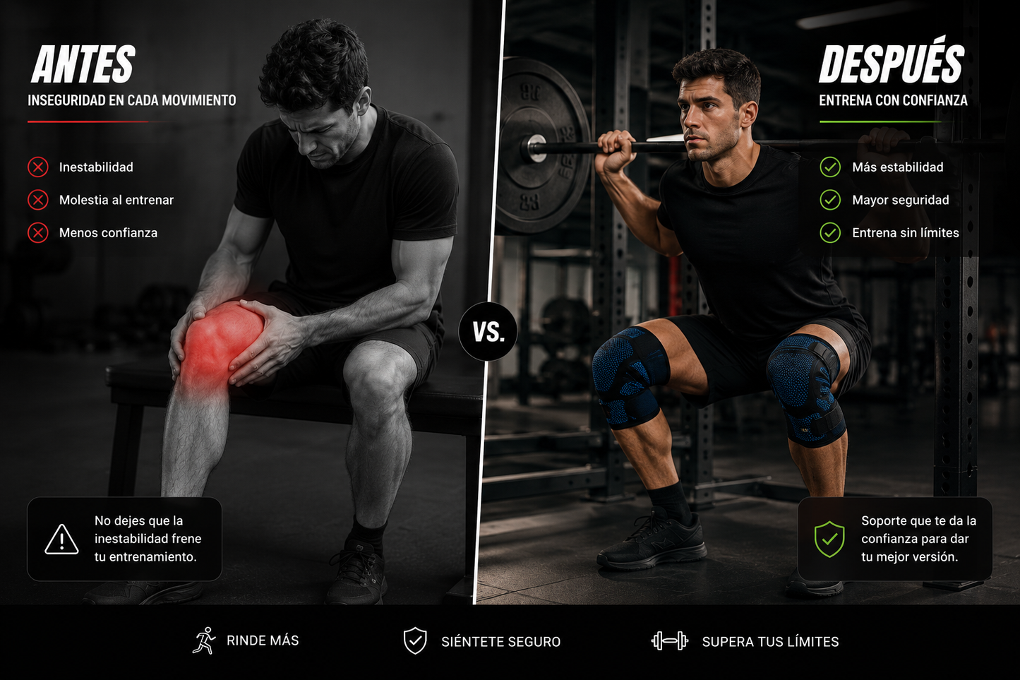 RINXSPORTS Rodillera Élite™