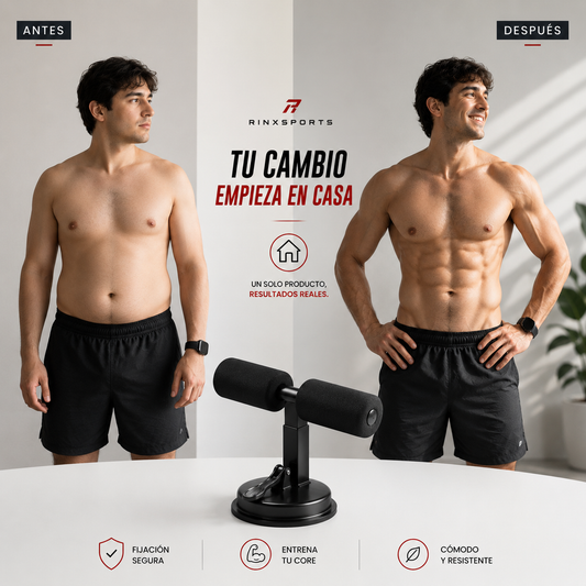 Soporte para abdominales con ventosa